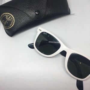 Ray-ban Wayfarer timeless white sunglasses
